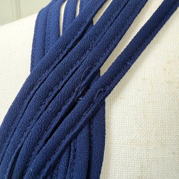 NAKED ZEBRA Navy Strappy Tank Size M - Picture 14 of 14